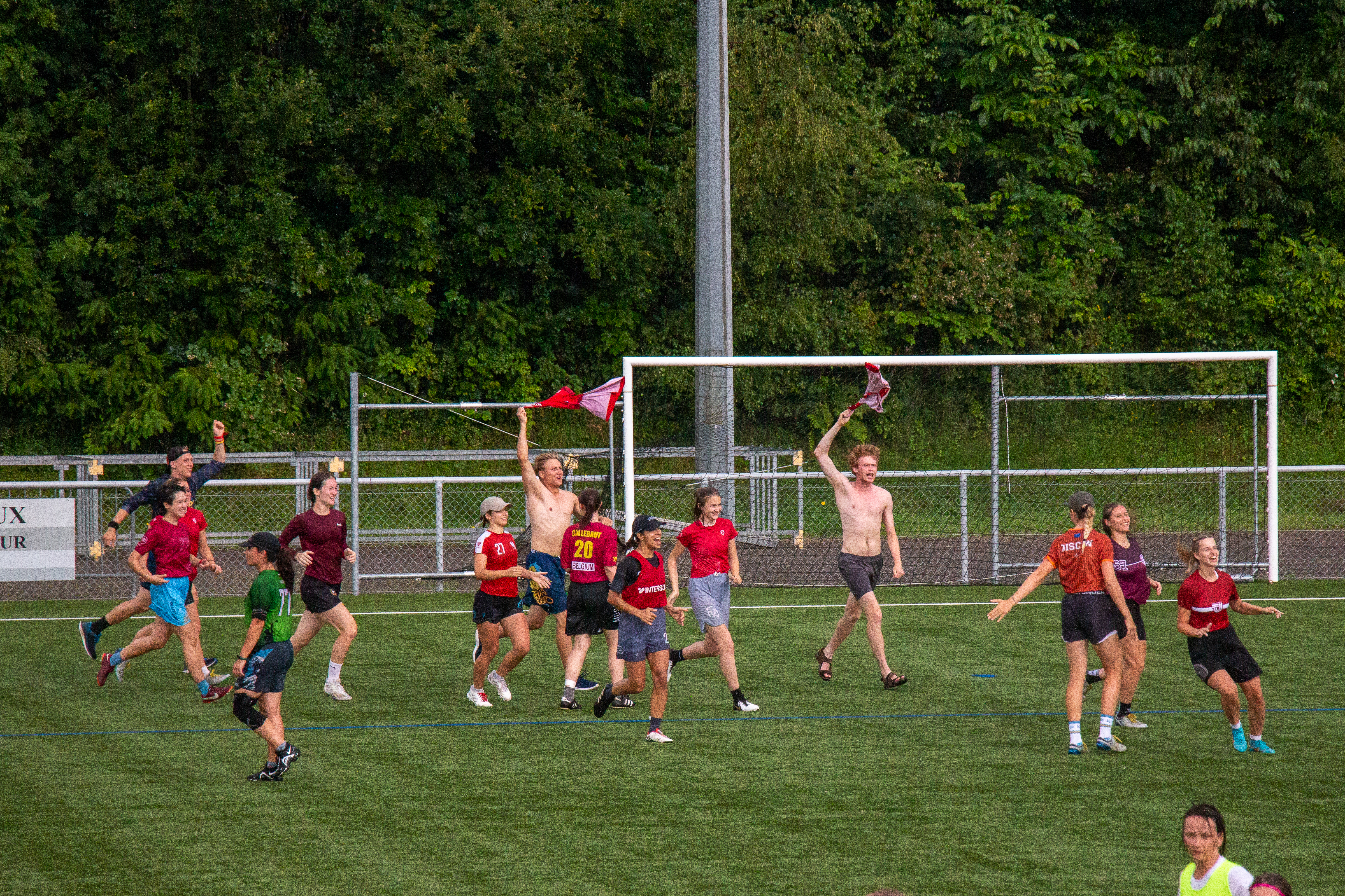 Party on the field